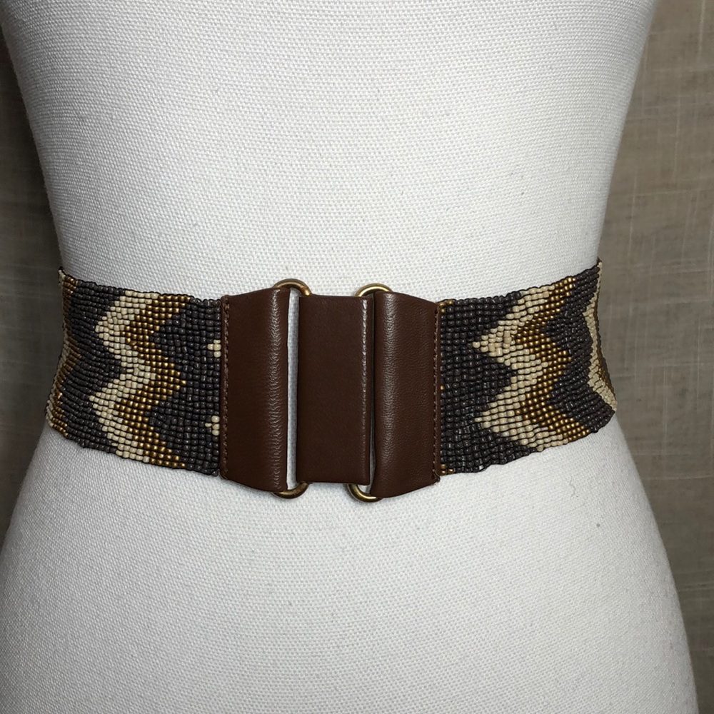 Tarnish Beaded Belt